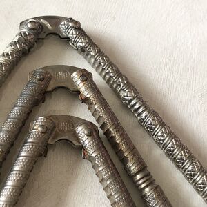 Vintage Metal Handheld Squeeze Nutcrackers Lot of 3 Walnuts Crabs Lobster HMQ